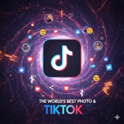 شعار قناة تيك توك