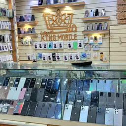 شعار قناة ملك الجوالات للتجارة (King Mobile MK)