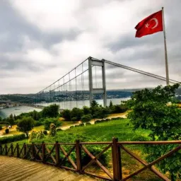 شعار خدمات للقادمين لإسطنبول