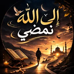 شعار قناة إلى الله نمضي