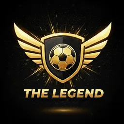 شعار قناة ⚽️ الاسطورة  |  the legend  ⚽️