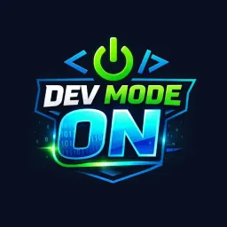 شعار قناة Dev Mode ON
