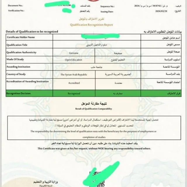 معادلة التعليم المفتوح في الامارات تروتشيك - مجموعة واتساب